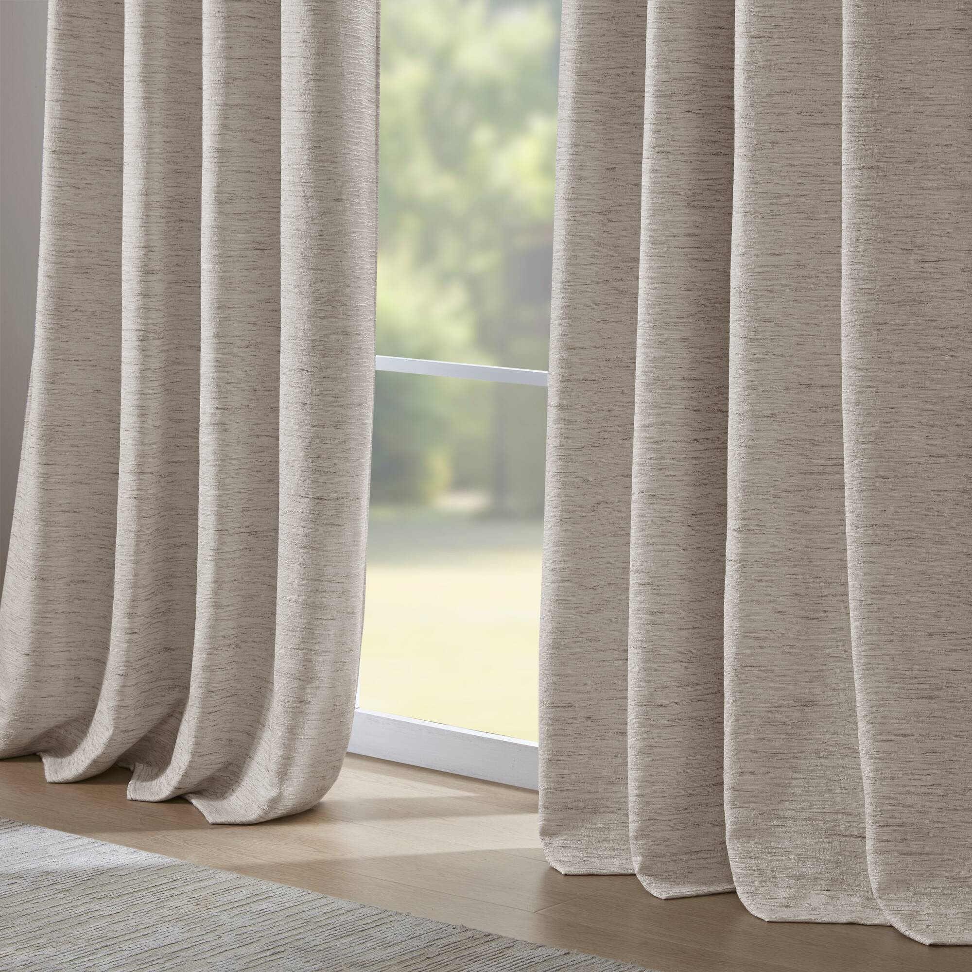 Luna 100% Polyester Luna Total Blackout Window Panel - Image 9