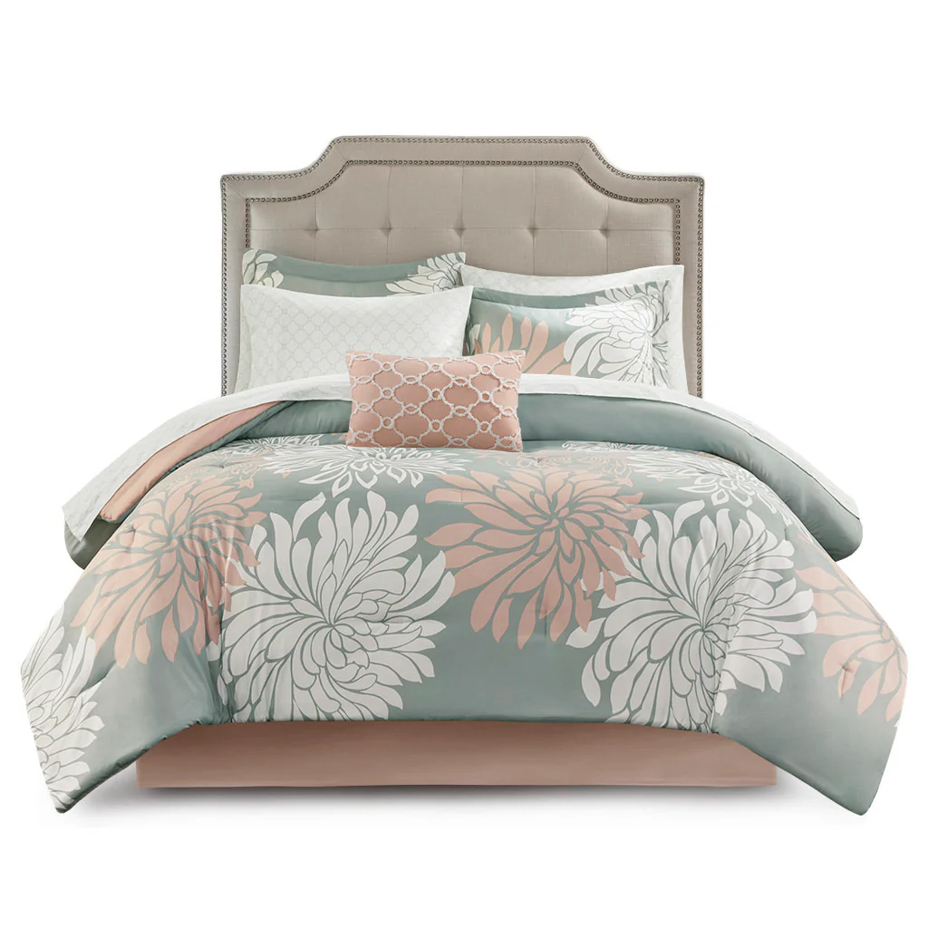 Maible 9-Piece Comforter Set with Cotton Bed Sheets - Image 5