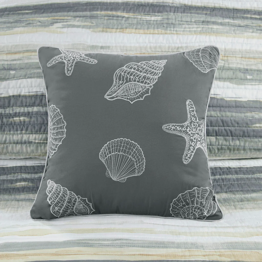 Marina 6-Piece Printed Quilt Set with Throw Pillows - Image 23
