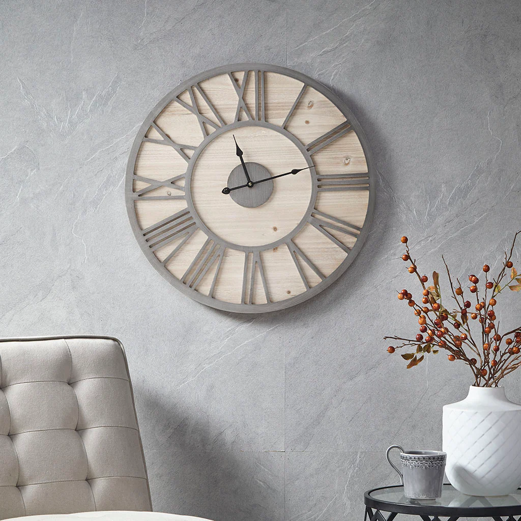 Mason 23.6" Wood Wall Clock - Image 16