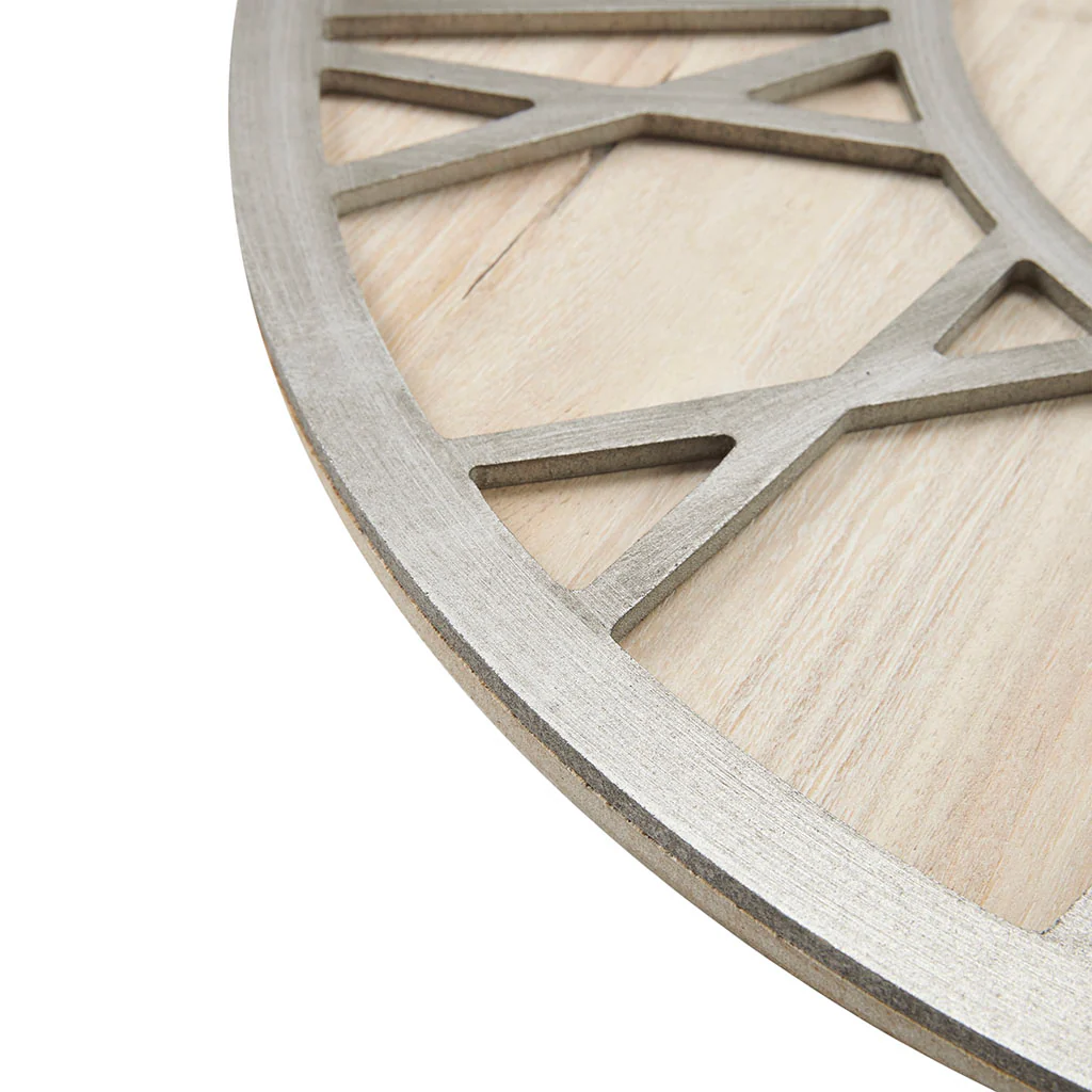 Mason 23.6" Wood Wall Clock - Image 7