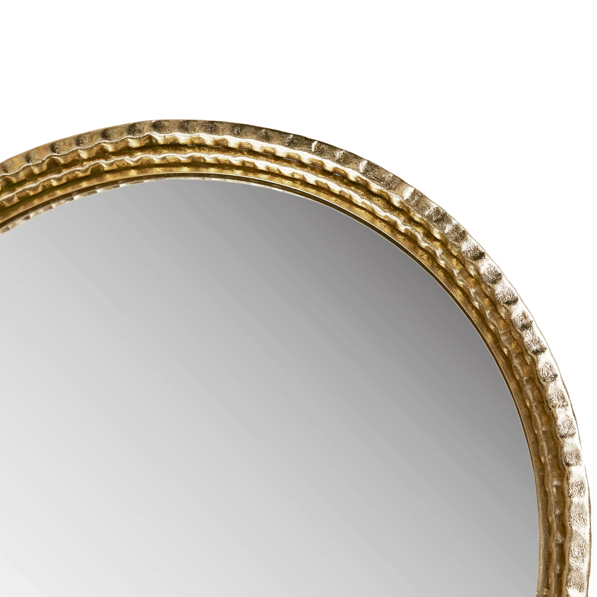 Mia Gold Metal Arch Wall Mirror - Image 4