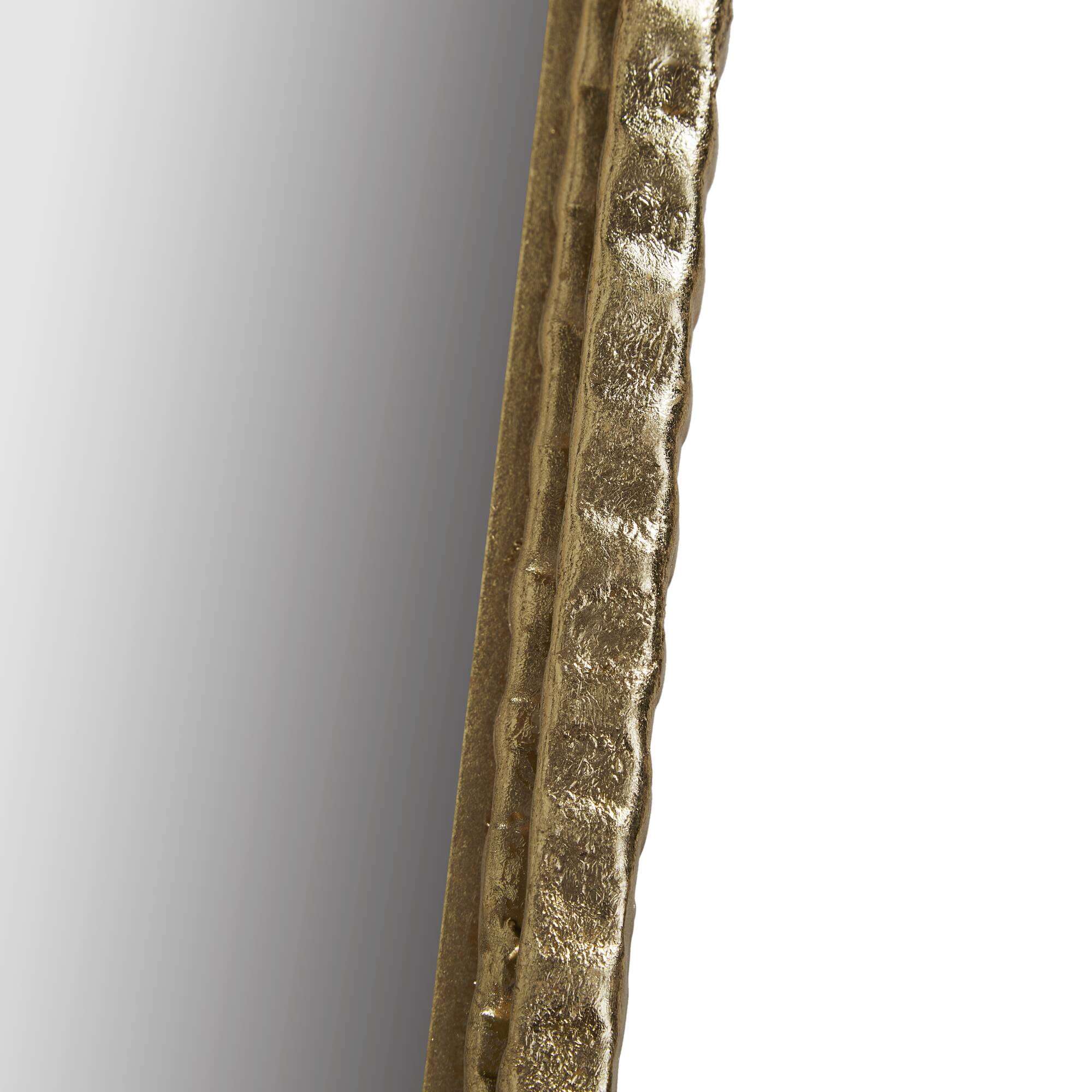 Mia Gold Metal Arch Wall Mirror - Image 5