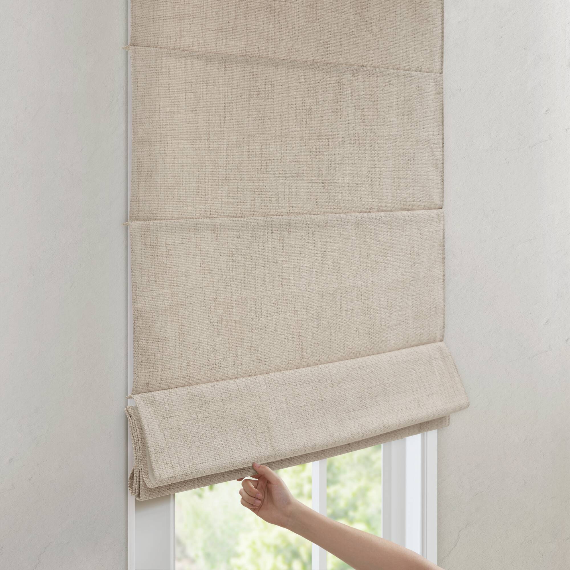Mira Room Darkening Cordless Roman Shade - Image 11
