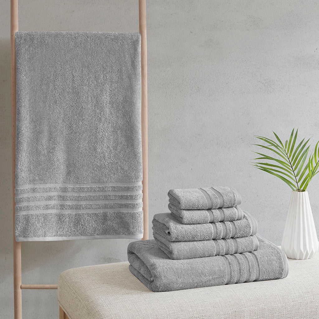 Nurture Sustainable Antimicrobial Bath Towel 6-Piece Set - Image 18