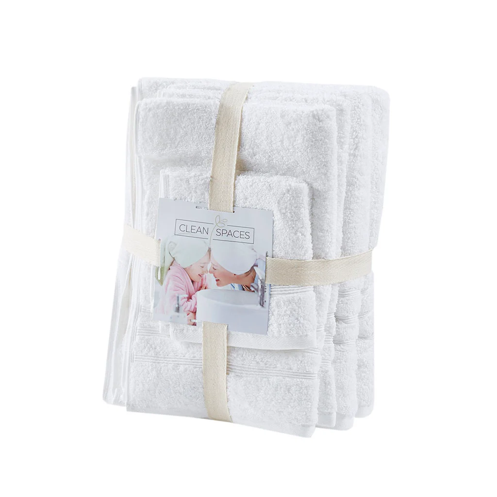 Nurture Sustainable Antimicrobial Bath Towel 6-Piece Set - Image 29