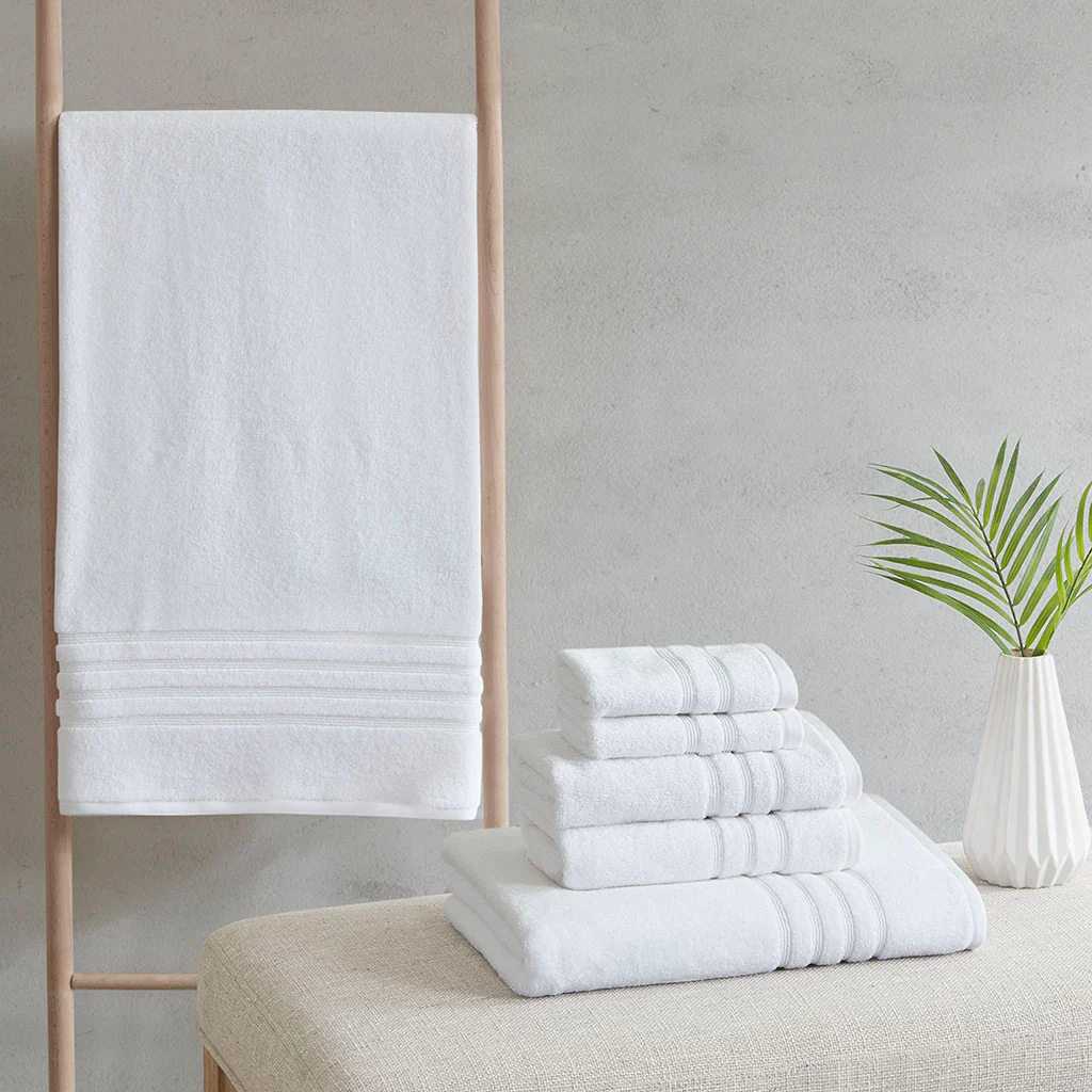 Nurture Sustainable Antimicrobial Bath Towel 6-Piece Set - Image 32