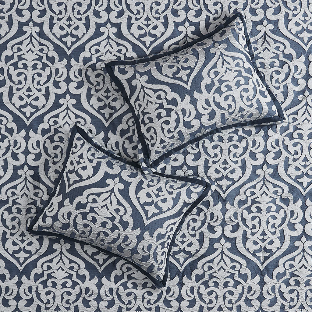 Odette 8-Piece Jacquard Comforter Set - Image 34