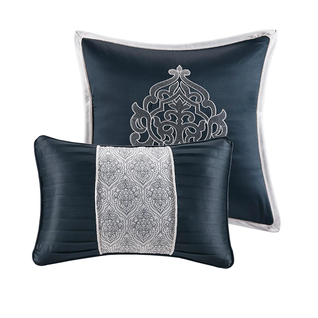 Odette 8-Piece Jacquard Comforter Set - Image 37