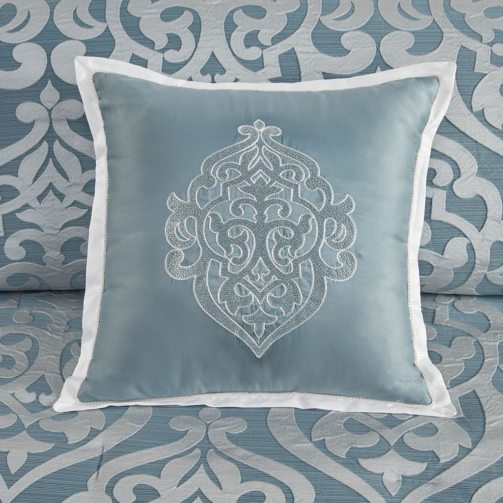 Odette 8-Piece Jacquard Comforter Set - Image 45