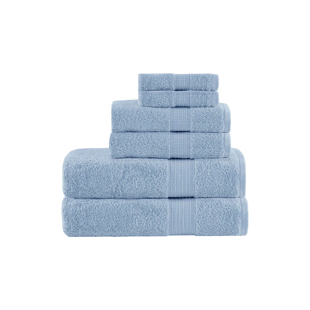 Organic 6-Piece Cotton Towel Set - Image 17