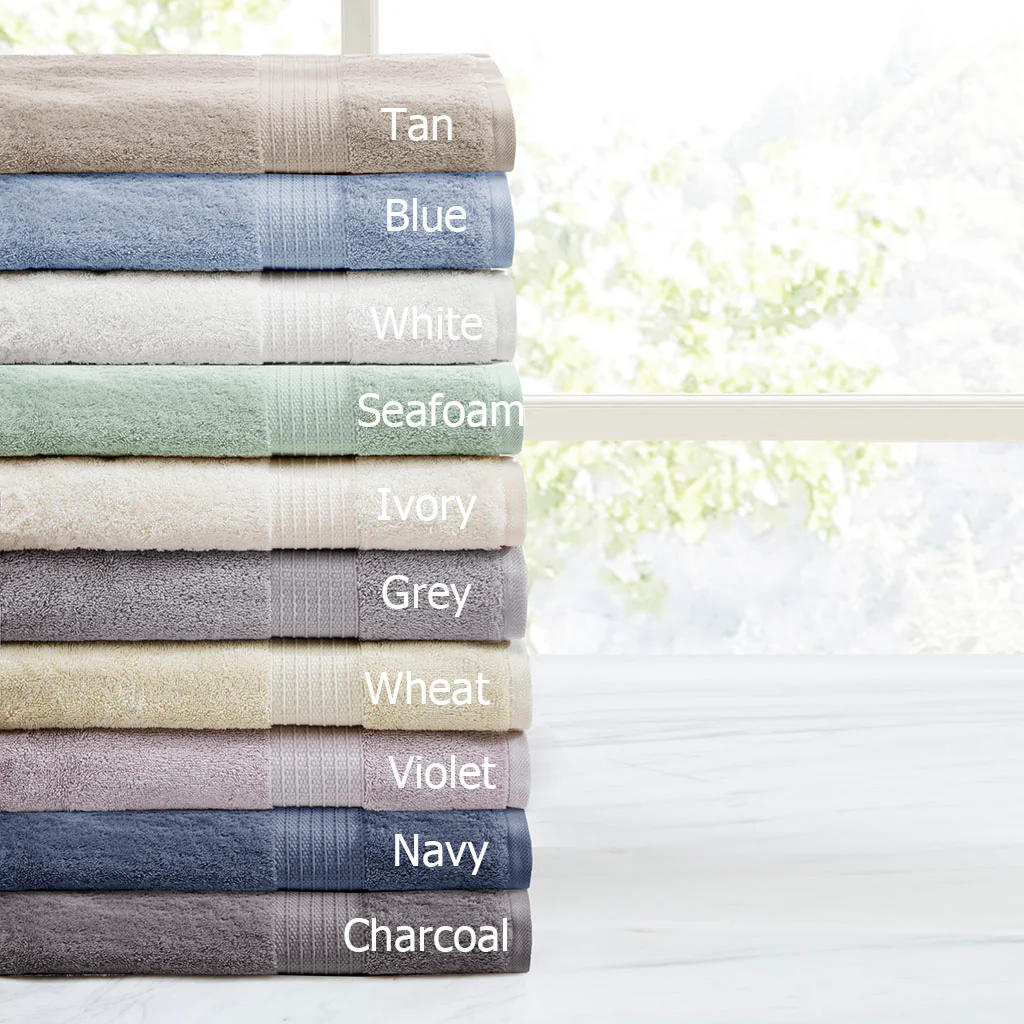Organic 6-Piece Cotton Towel Set - Image 28