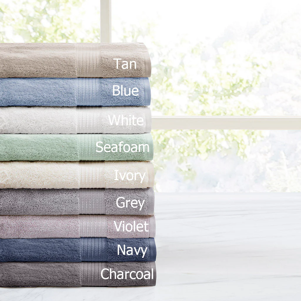Organic 6-Piece Cotton Towel Set - Image 29