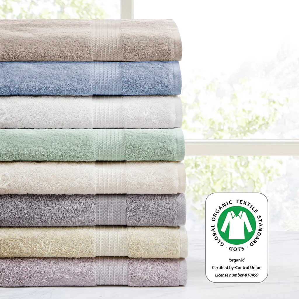 Organic 6-Piece Cotton Towel Set - Image 30