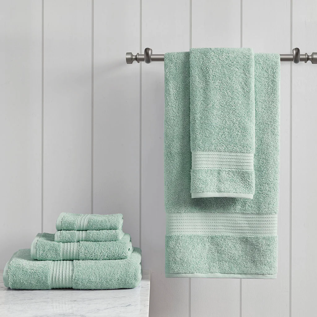 Organic 6-Piece Cotton Towel Set - Image 5