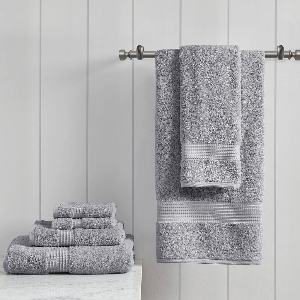 Organic 6-Piece Cotton Towel Set - Image 6