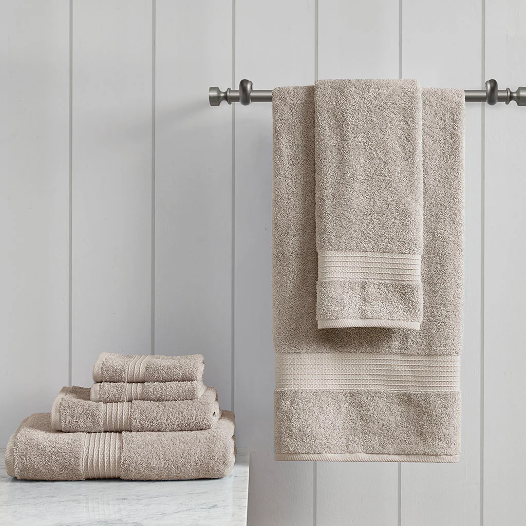 Organic 6-Piece Cotton Towel Set - Image 7