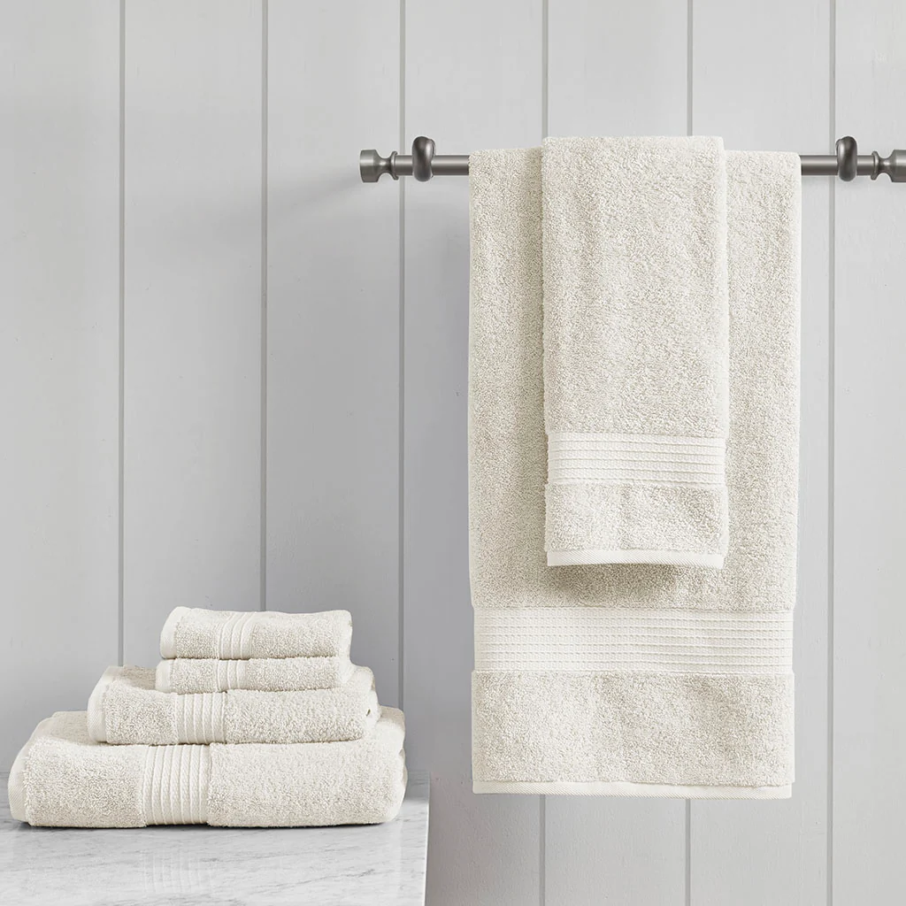 Organic 6-Piece Cotton Towel Set - Image 8