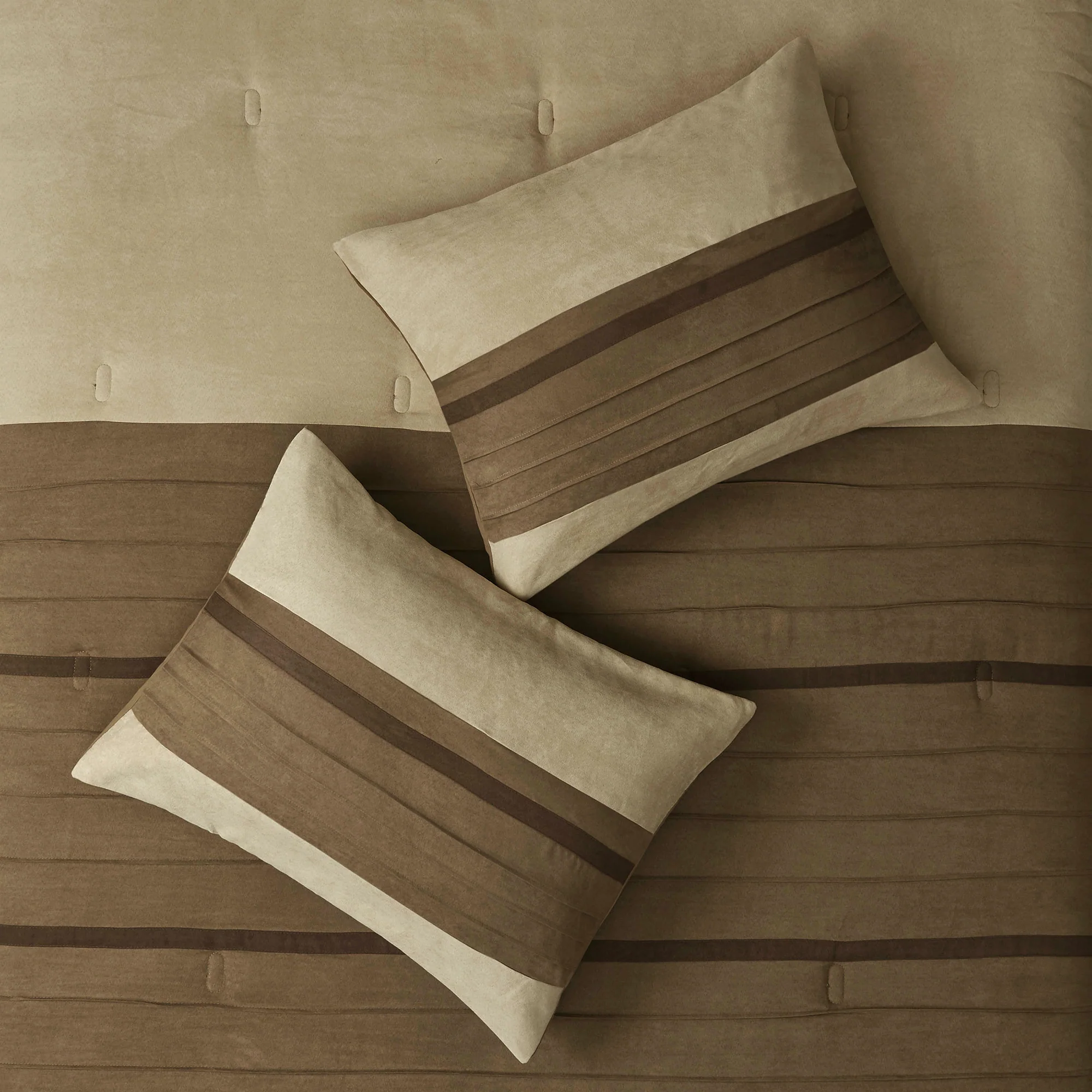 Palmer 7-Piece Faux Suede Comforter Set - Image 2