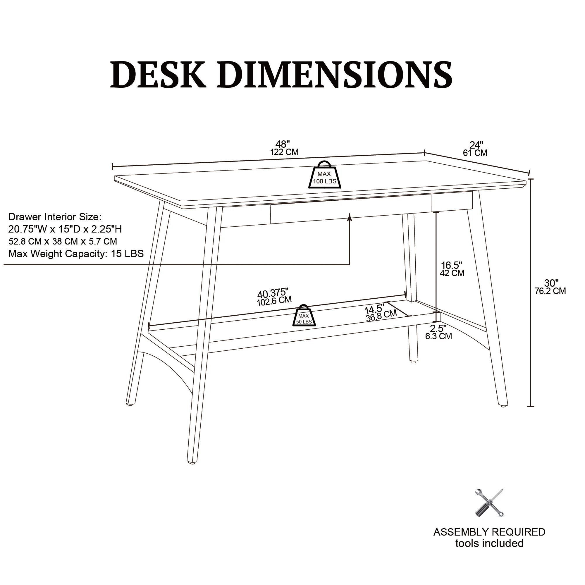 Parker Desk - Image 7