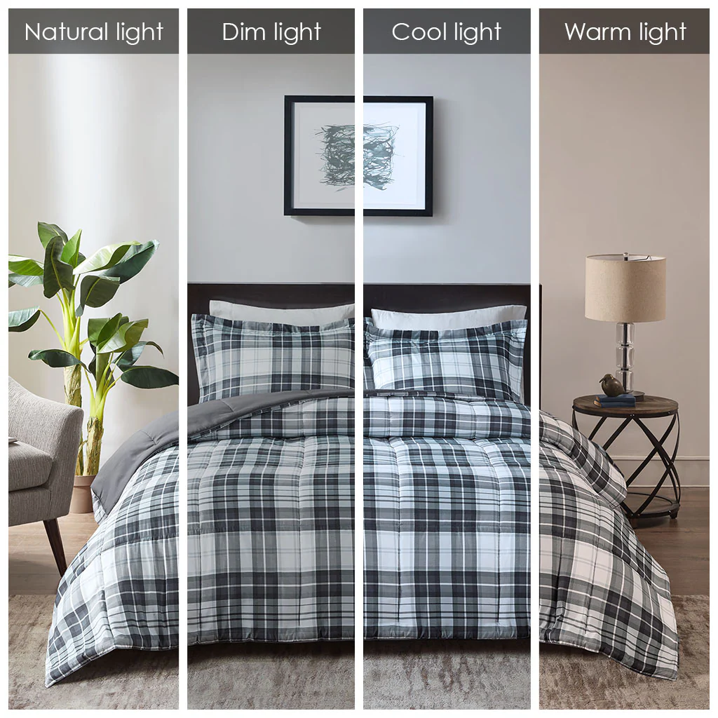 Parkston 3M Scotchgard Down Alternative All Season Comforter Set - Image 39