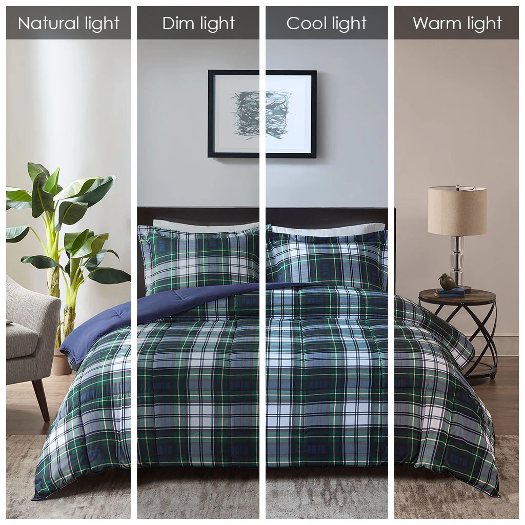 Parkston 3M Scotchgard Down Alternative All Season Comforter Set - Image 44