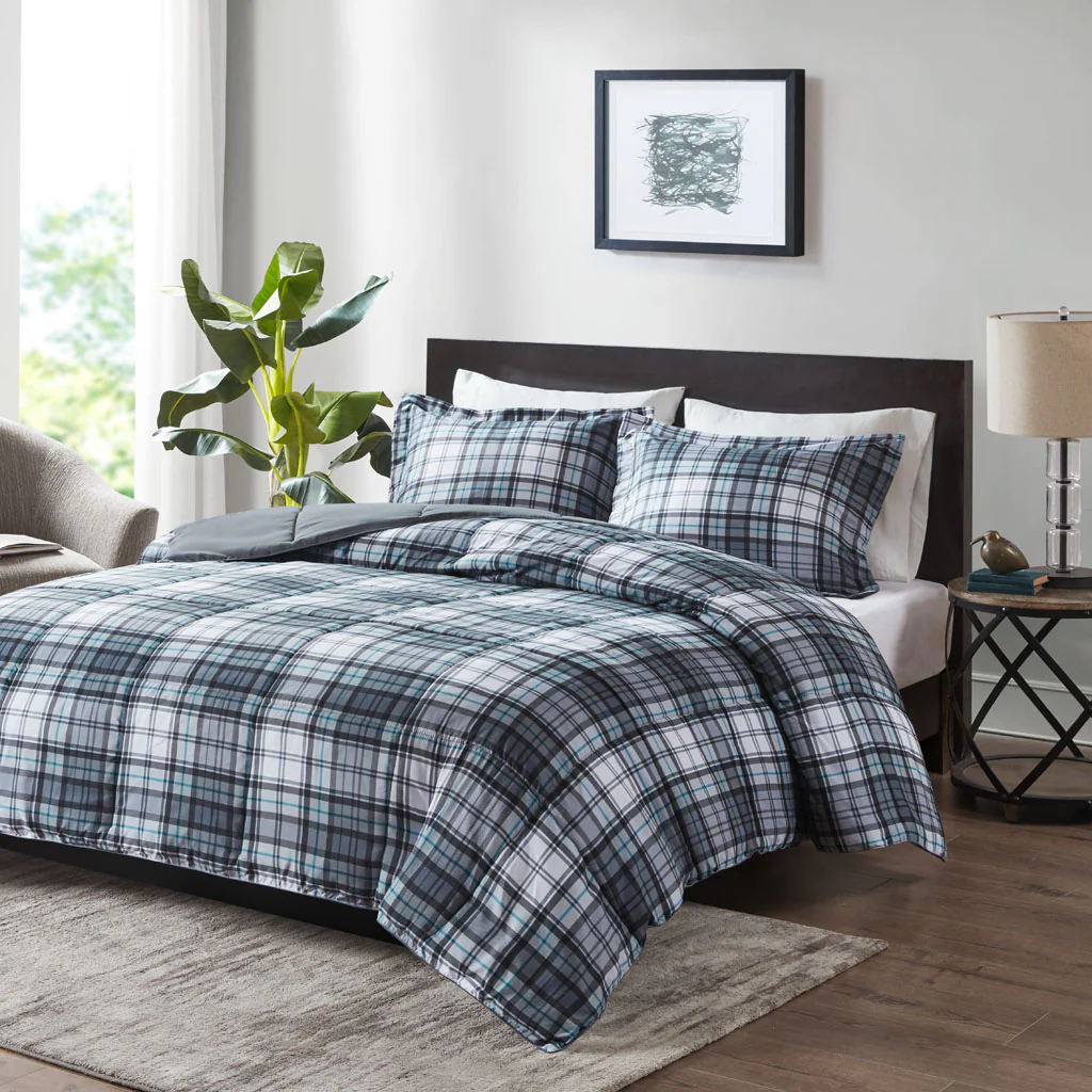 Parkston 3M Scotchgard Down Alternative All Season Comforter Set - Image 46