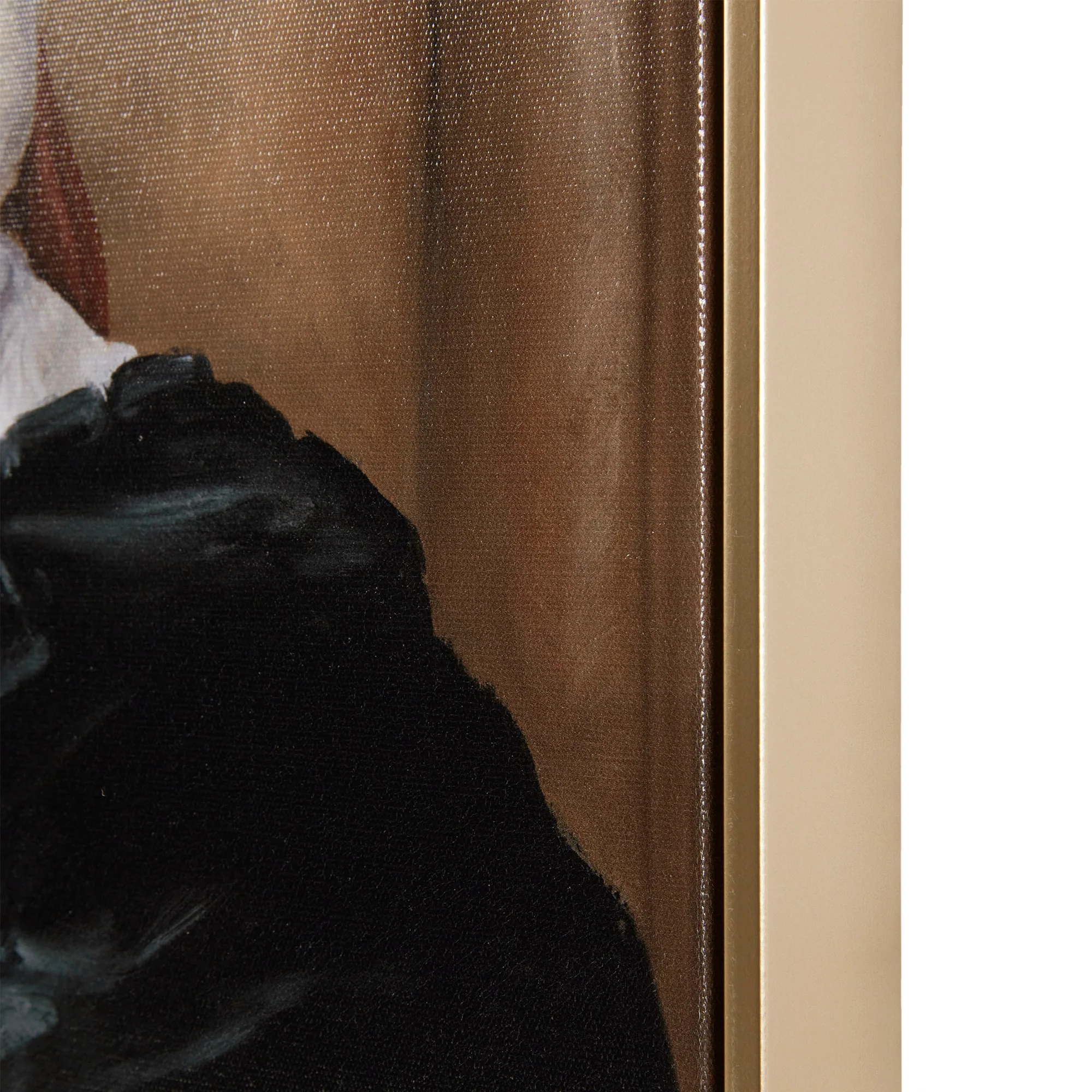 Pet Portrait Captain's Guard Pug Framed Canvas Wall Art - Image 35