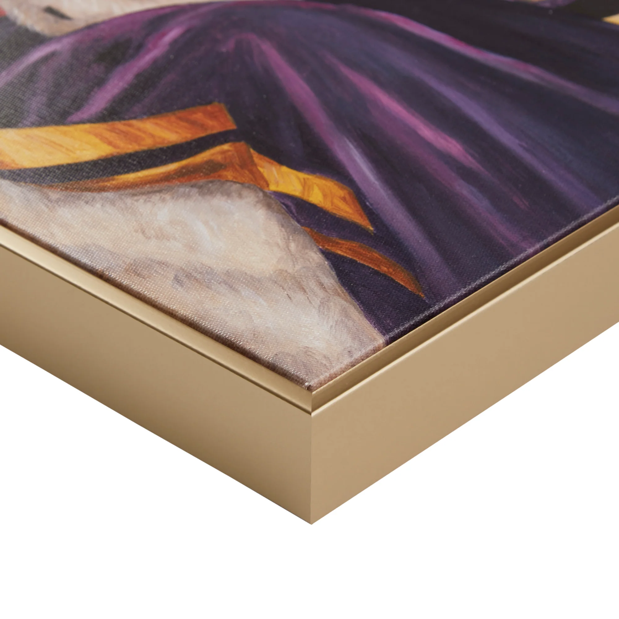 Pet Portrait Captain's Guard Pug Framed Canvas Wall Art - Image 37