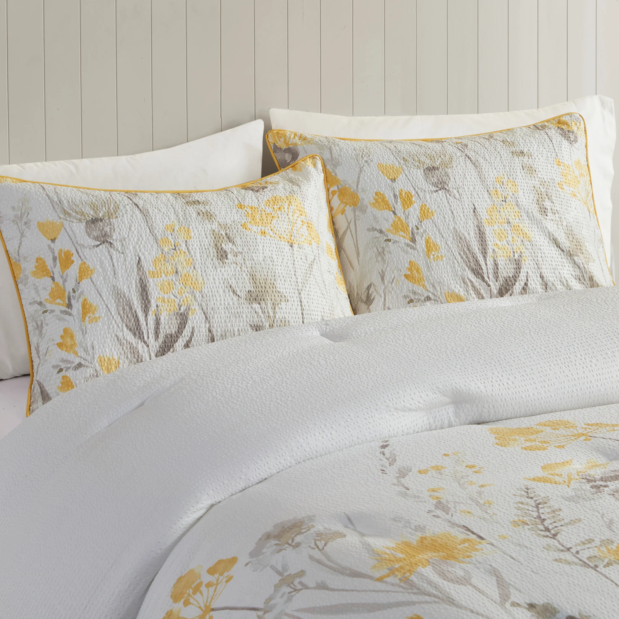 Prairie 5-Piece Seersucker Comforter Set with Throw Pillows - Image 6