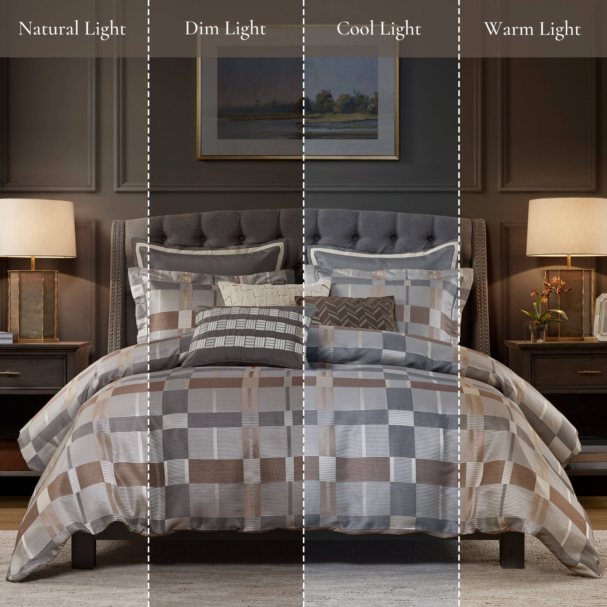 Prescott Jacquard Oversized Duvet Style Comforter Set - Image 9