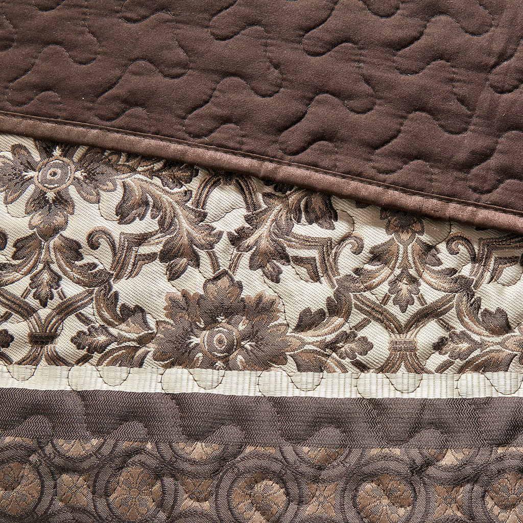 Princeton 5-Piece Reversible Jacquard Bedspread Set - Image 11