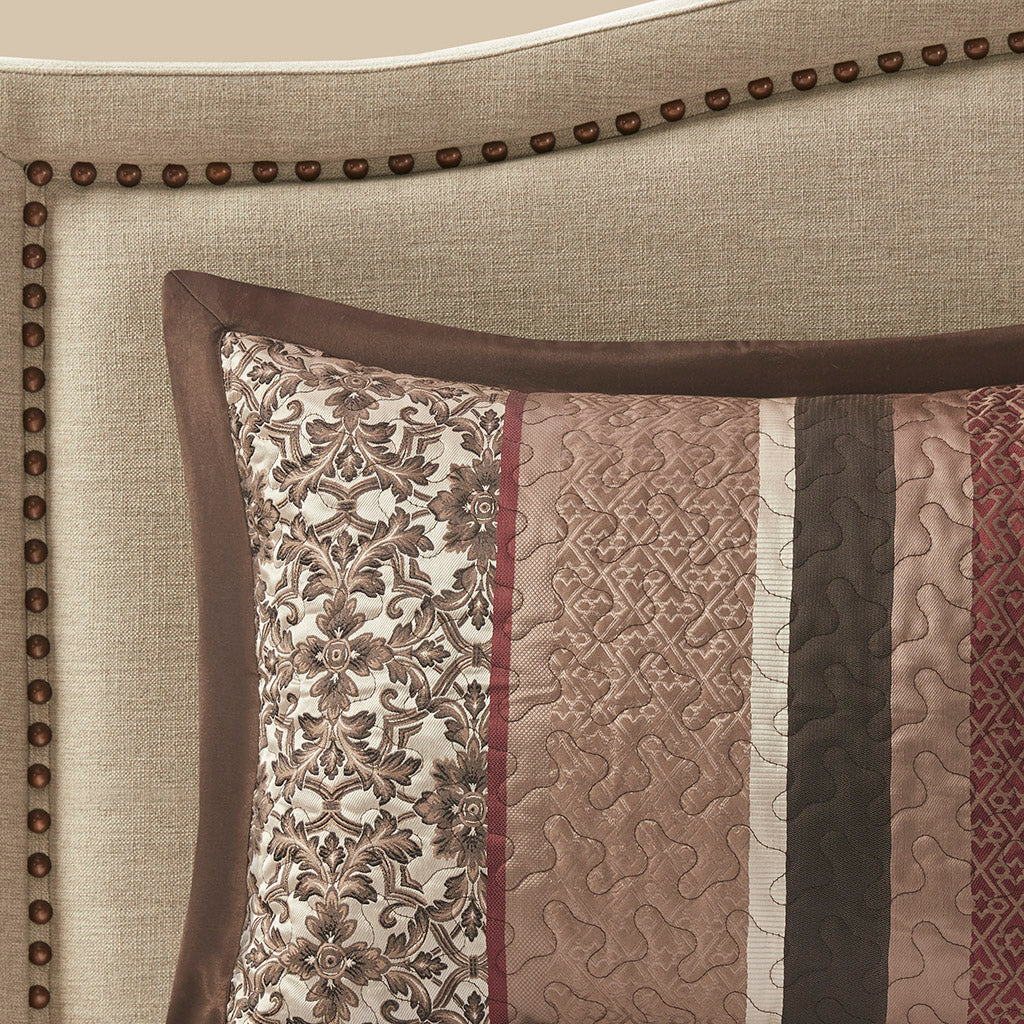 Princeton 5-Piece Reversible Jacquard Bedspread Set - Image 13