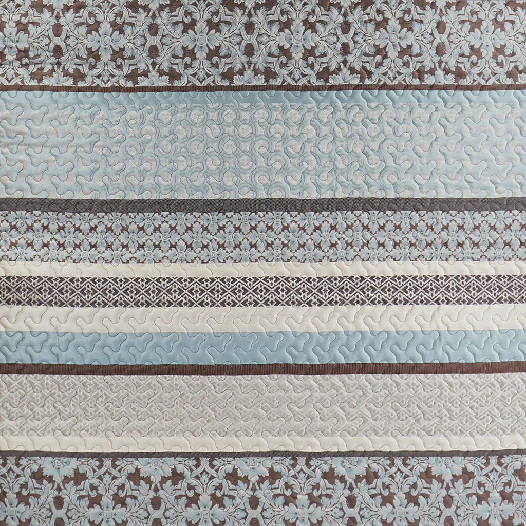 Princeton 5-Piece Reversible Jacquard Bedspread Set - Image 18