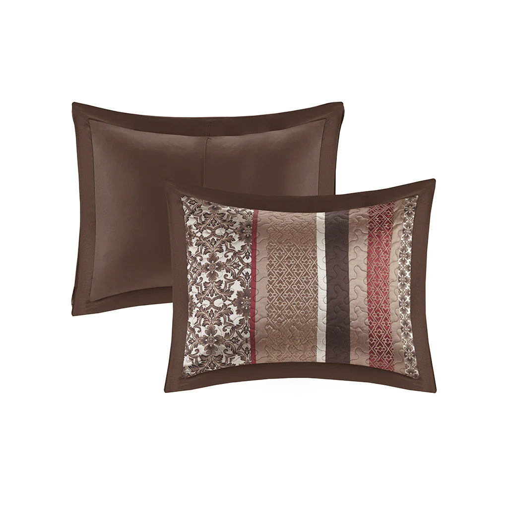 Princeton 5-Piece Reversible Jacquard Bedspread Set - Image 19