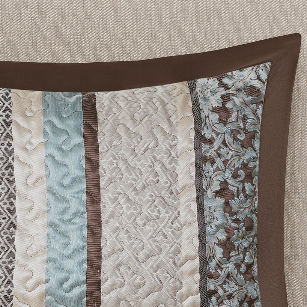 Princeton 5-Piece Reversible Jacquard Bedspread Set - Image 20