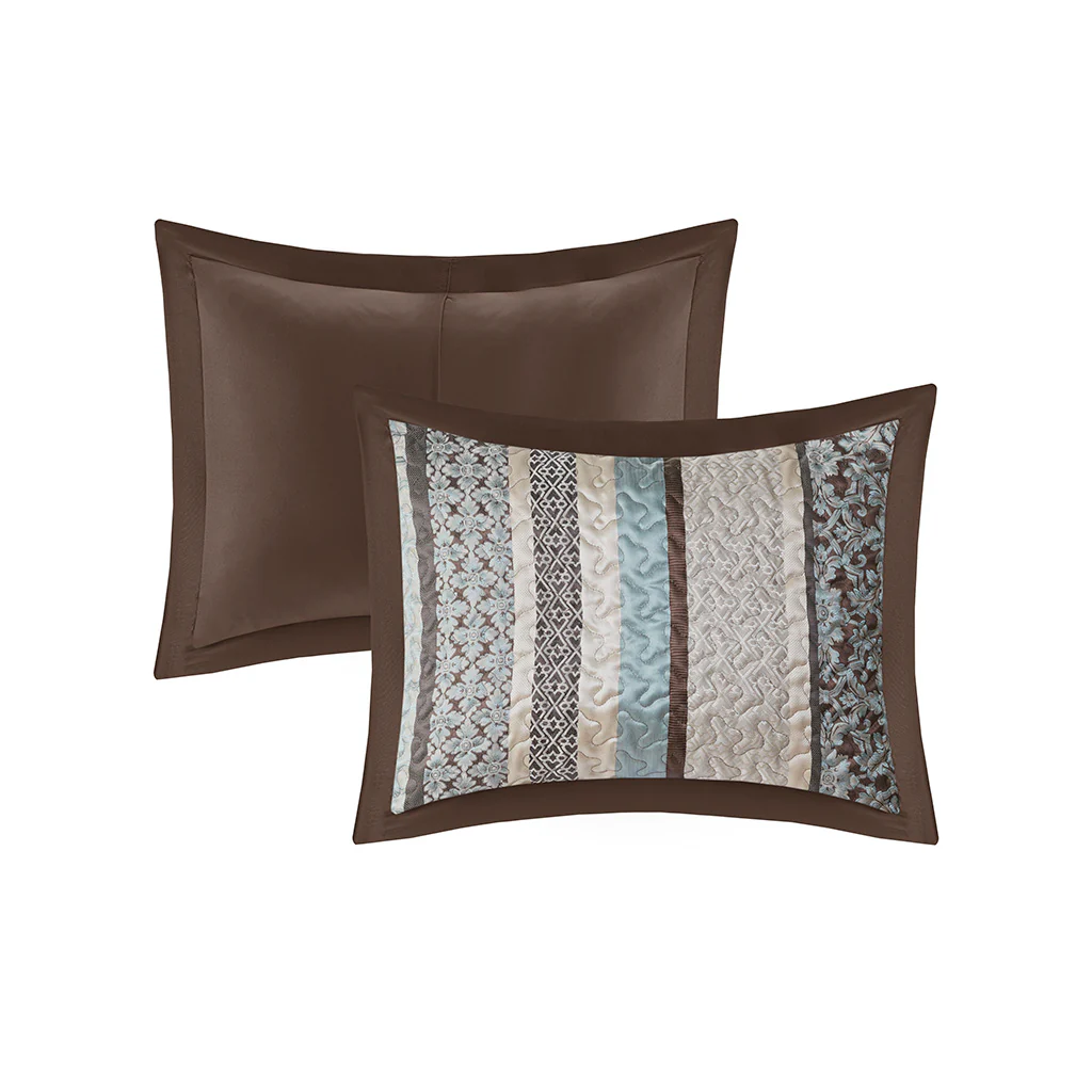 Princeton 5-Piece Reversible Jacquard Bedspread Set - Image 27