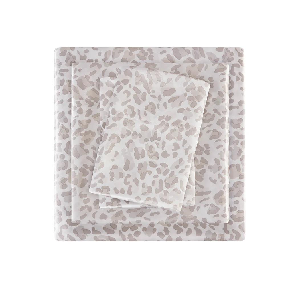 Printed Satin Sheet Set - Image 30