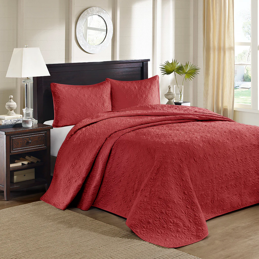 Quebec 3-Piece Reversible Bedspread Set - Image 26