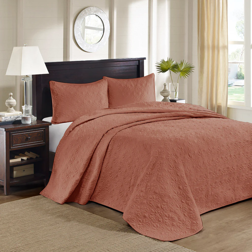 Quebec 3-Piece Reversible Bedspread Set - Image 8