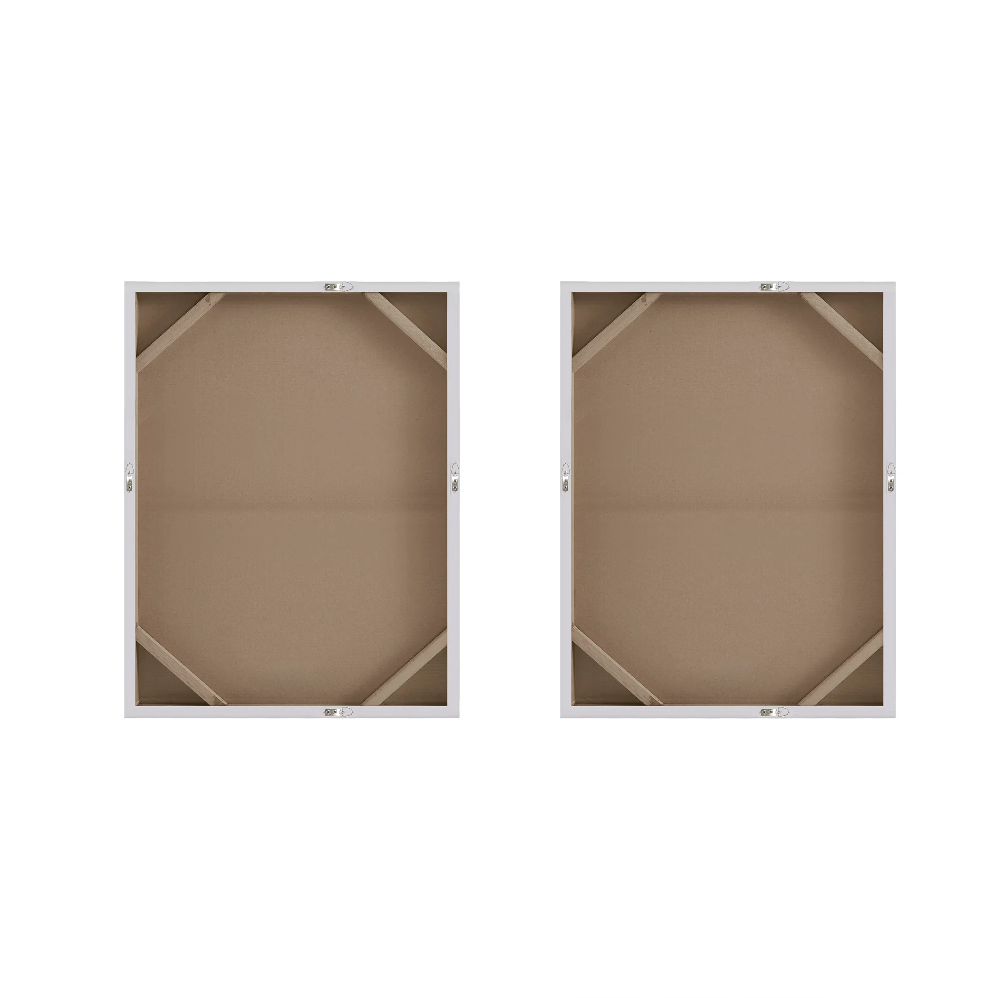 Radiant Flatland Hand Embellished Glitter 2-Piece Canvas Wall Art Set - Image 8