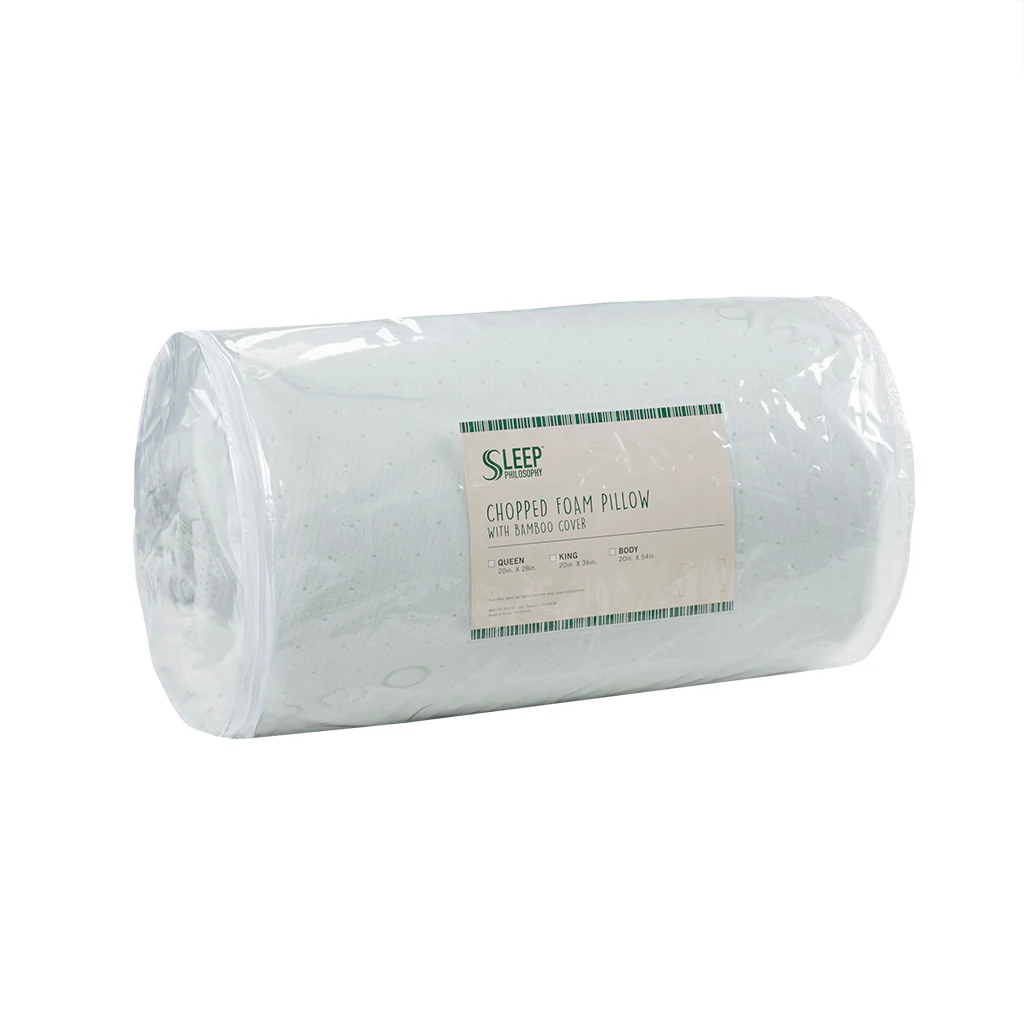 Rayon from Bamboo Shredded Memory Foam Pillow with Rayon from Bamboo Blend Cover - Image 14