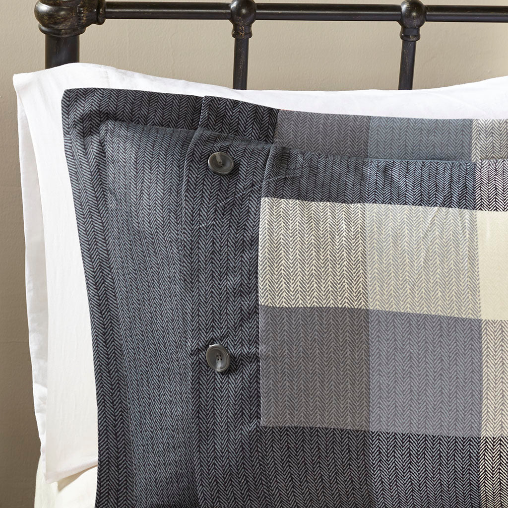 Ridge 7-Piece Herringbone Comforter Set - Image 8