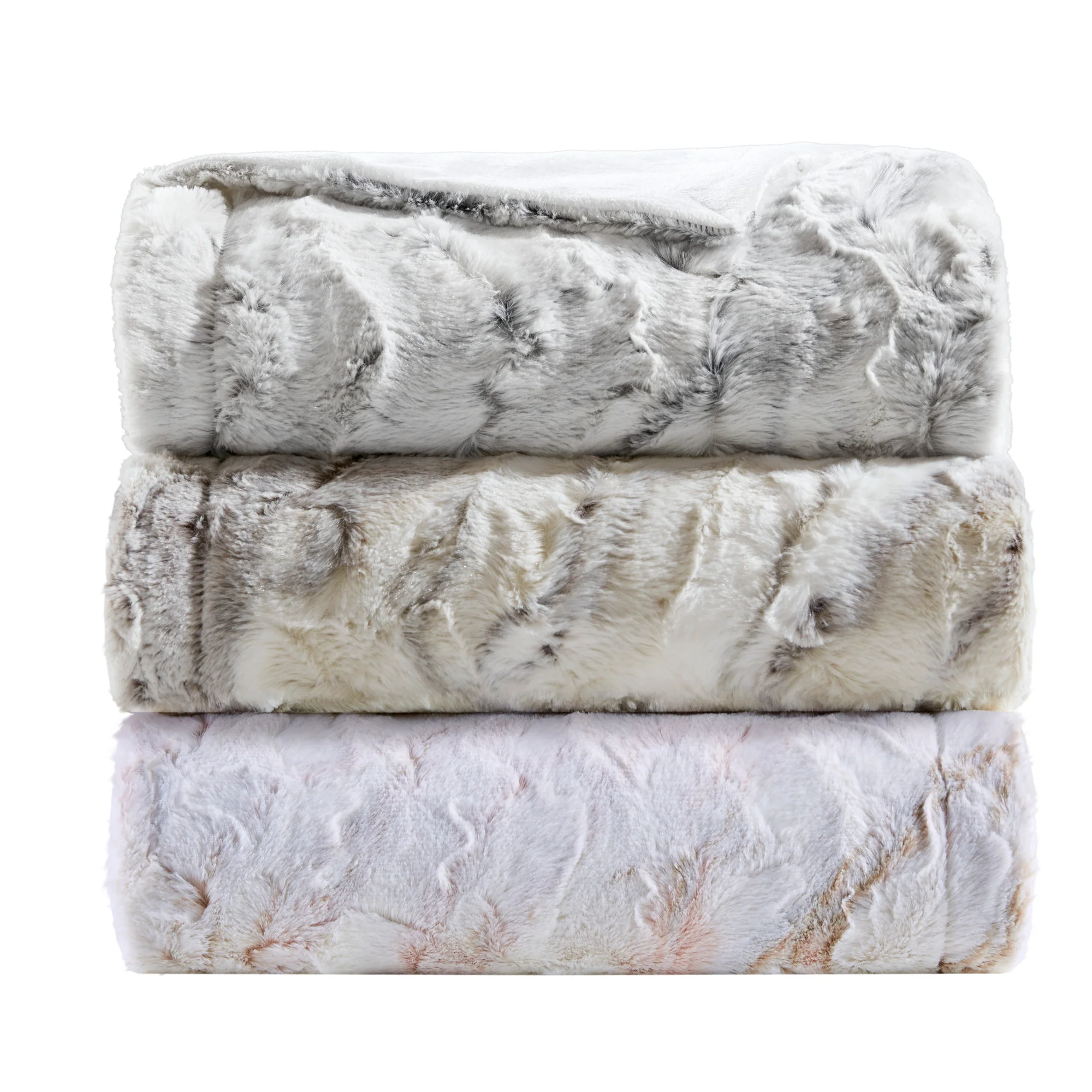 Sachi Oversized Faux Fur Throw - Image 14