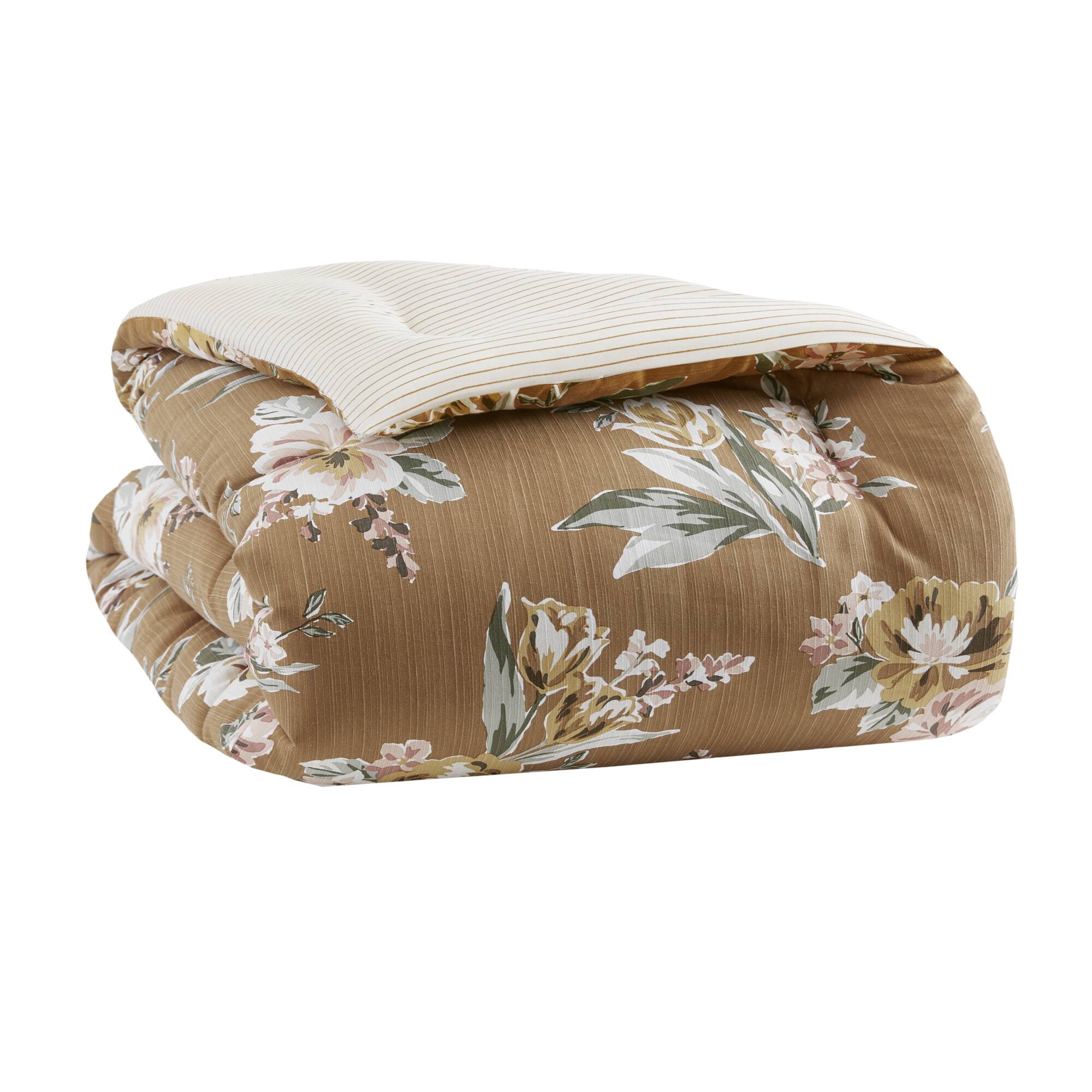 Salara 7-Piece Vintage Floral Comforter Set - Image 40