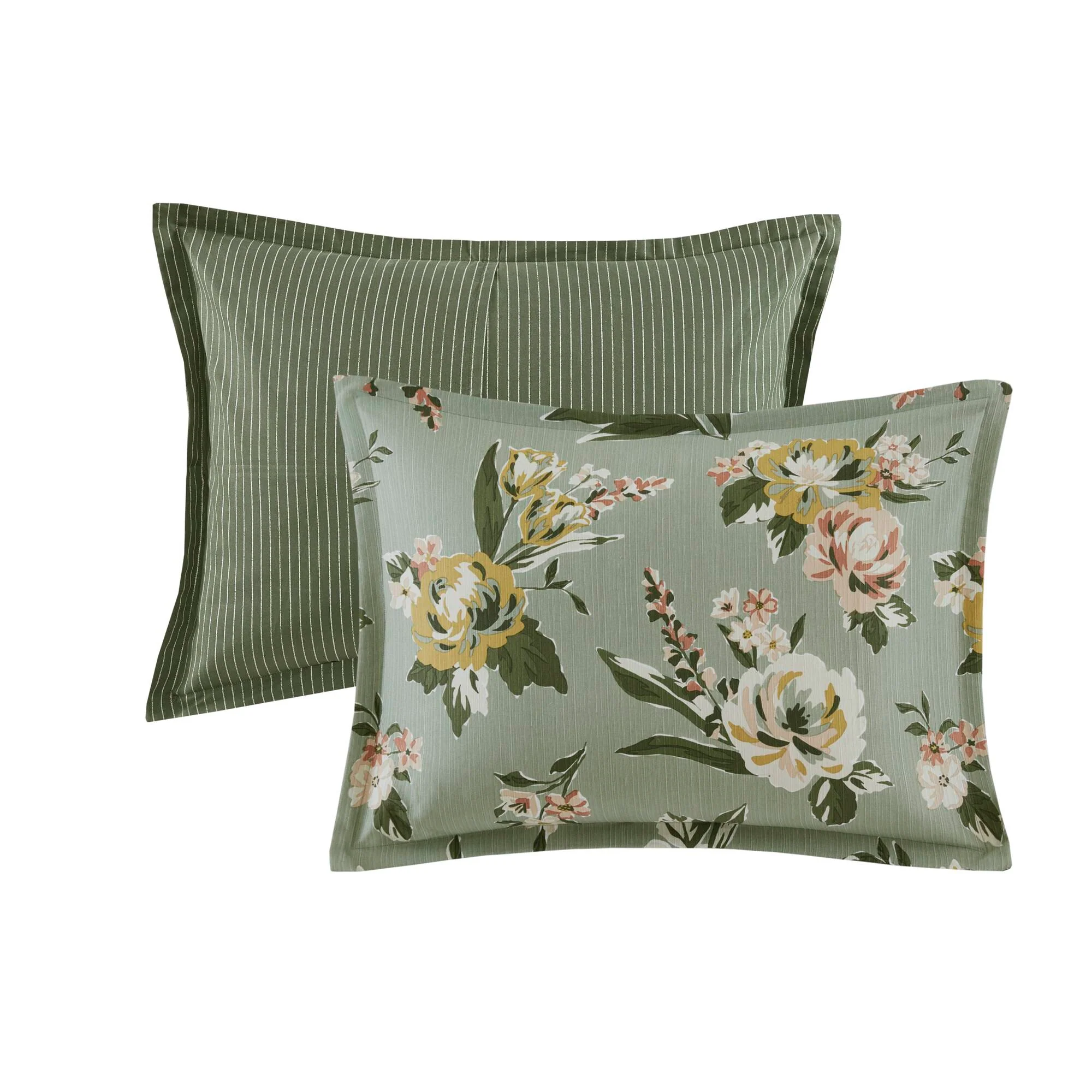 Salara 7-Piece Vintage Floral Comforter Set - Image 58