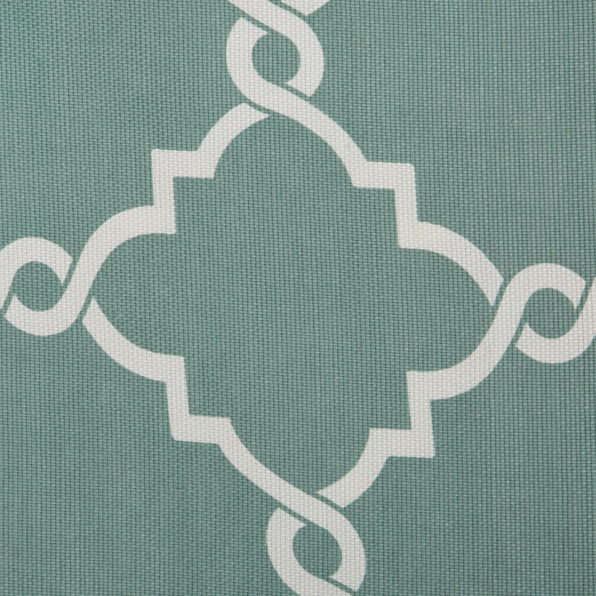 Saratoga Fretwork Print Grommet Top Window Valance - Image 33