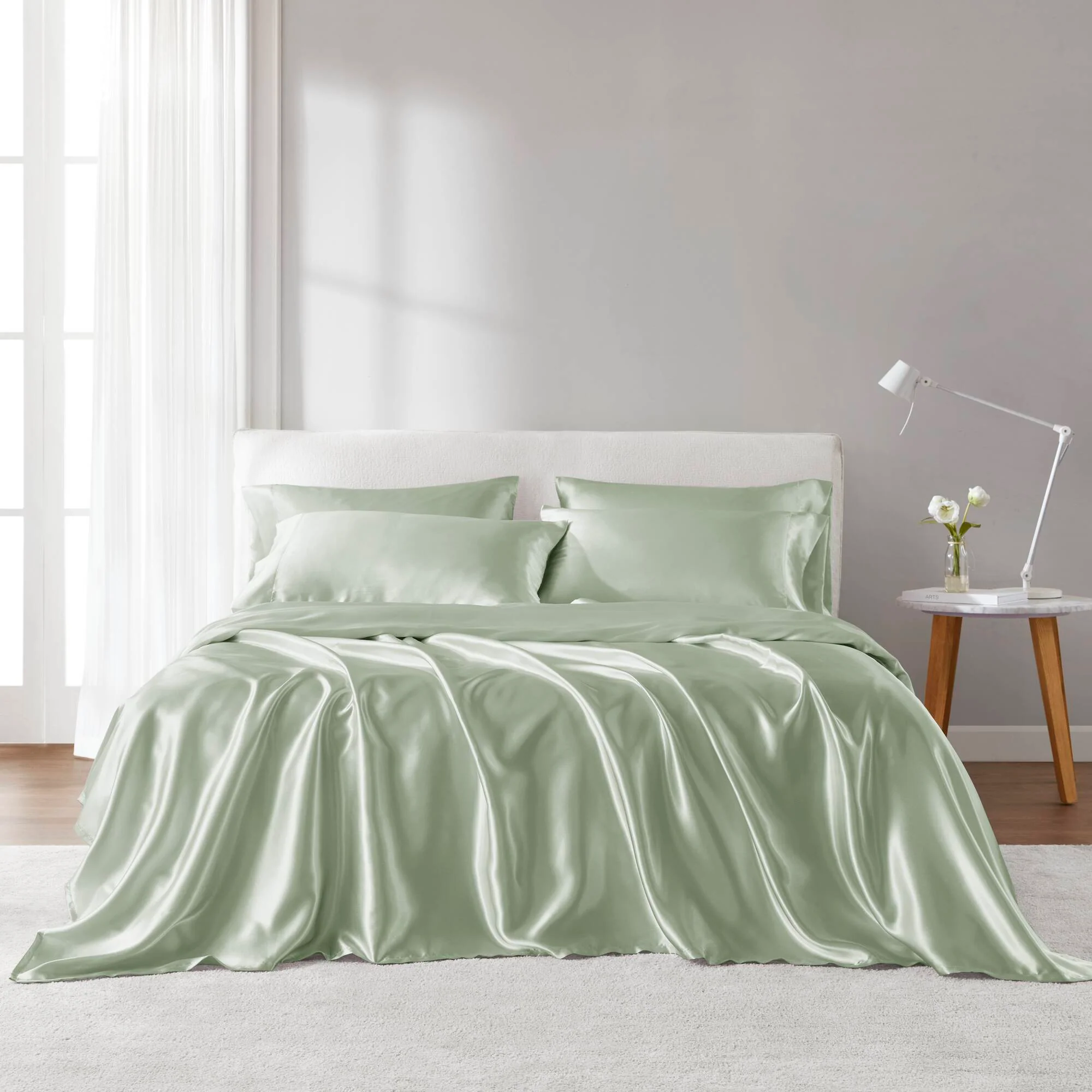 Satin Luxury Sheet Set - Image 10