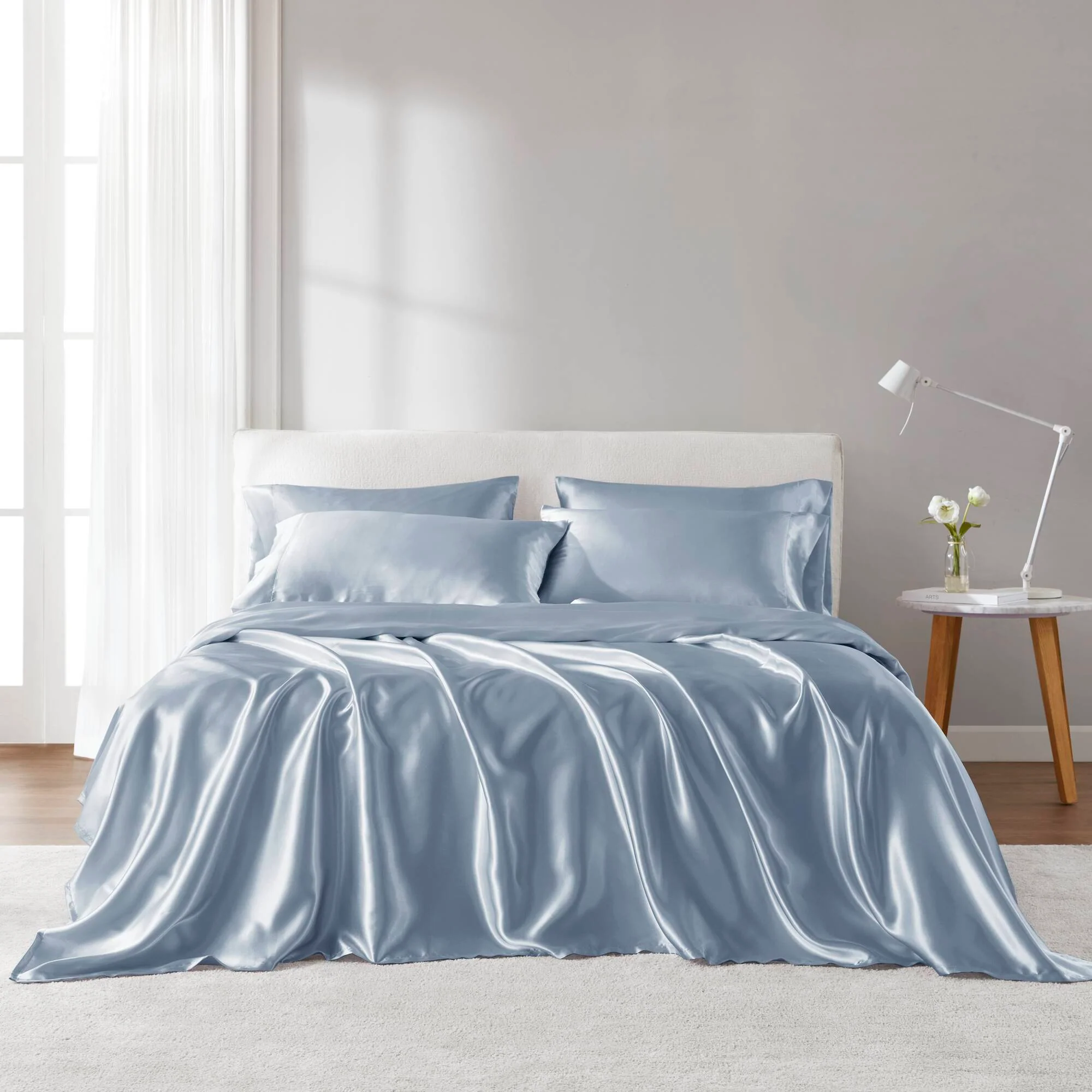 Satin Luxury Sheet Set - Image 17