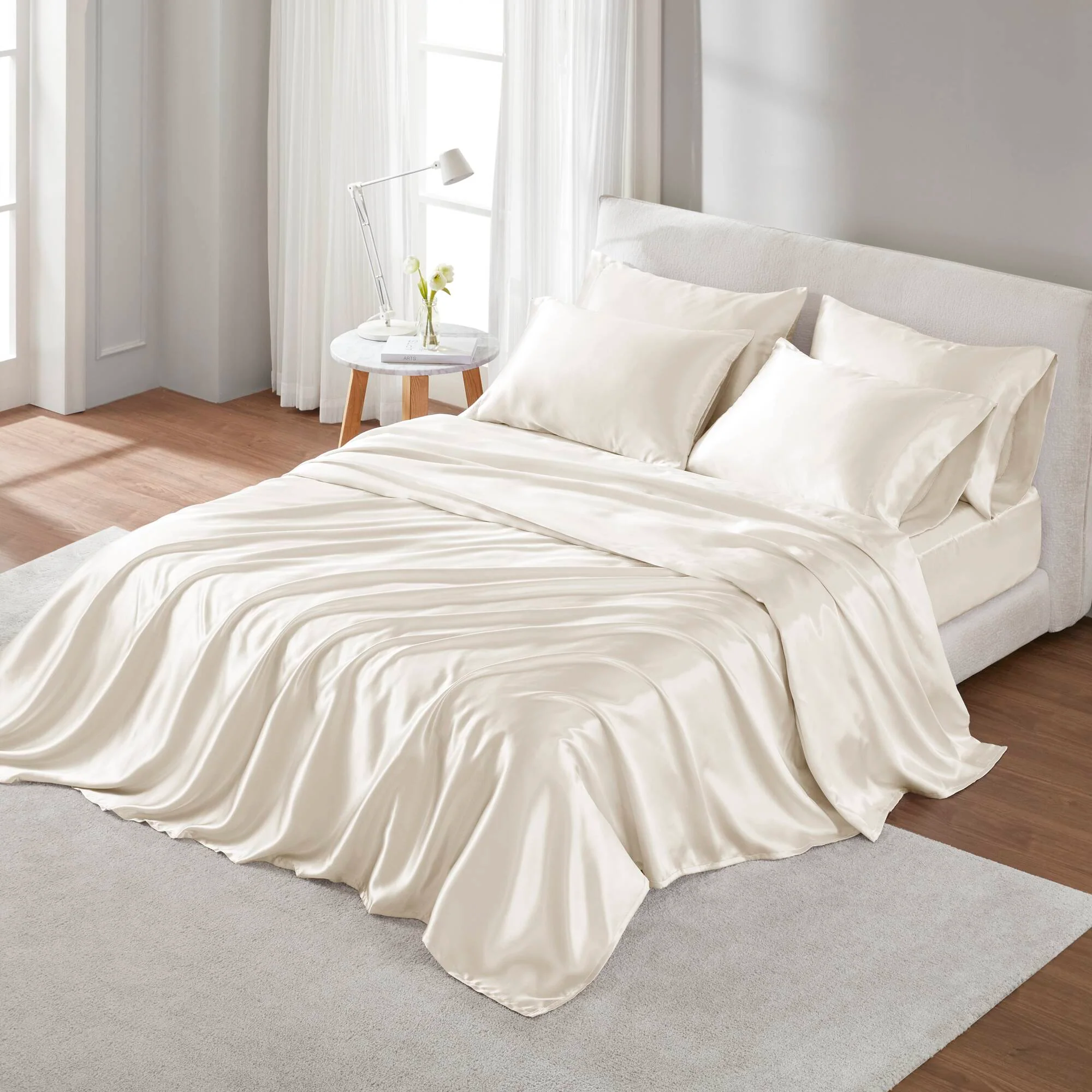 Satin Luxury Sheet Set - Image 25